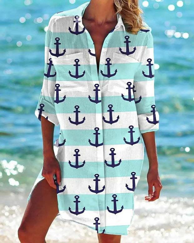 Beach Cover-up Chemise Amber – BlueWoman Beachwear